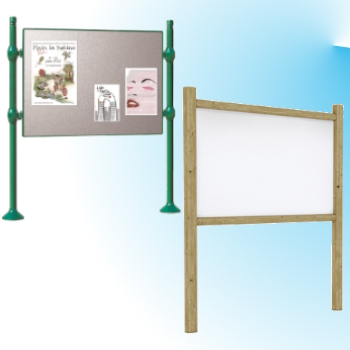 panneau affichage extérieur